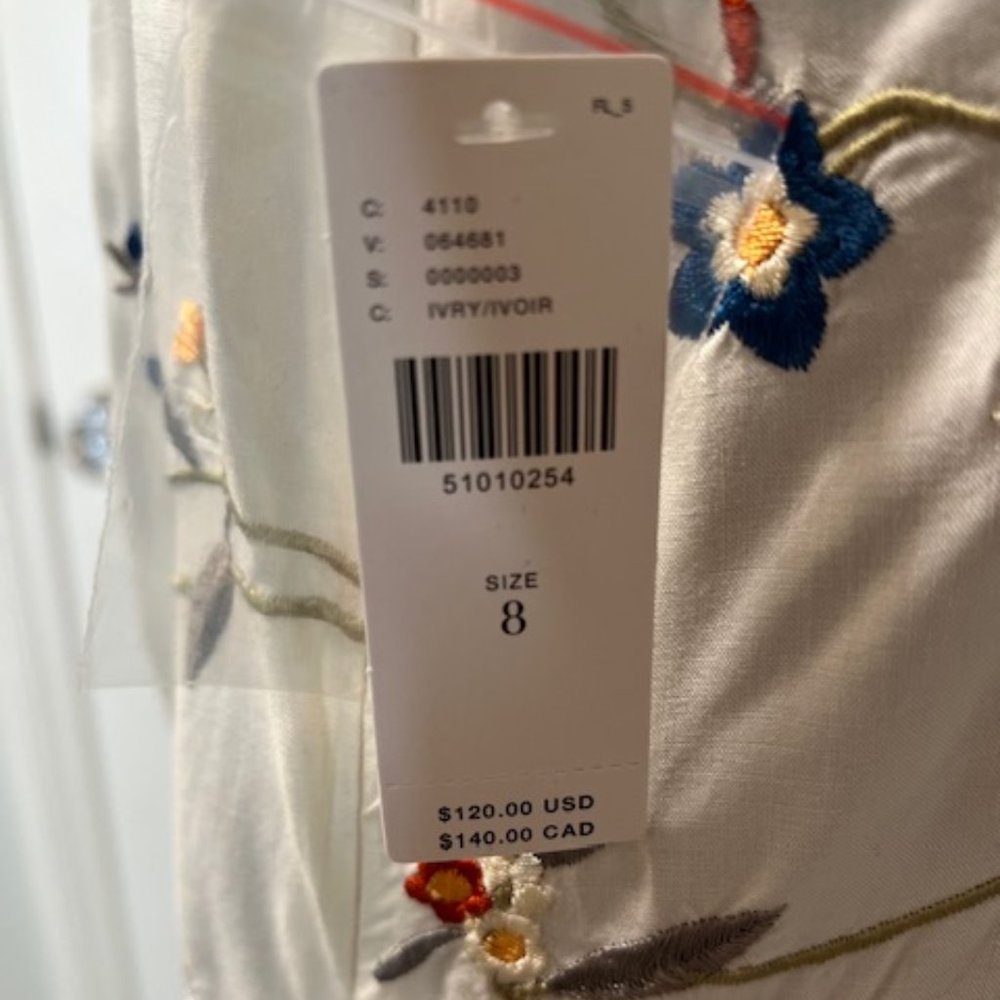 Gatsby Top by Anthropologie - Size 8 - NWT - Picture 10 of 10